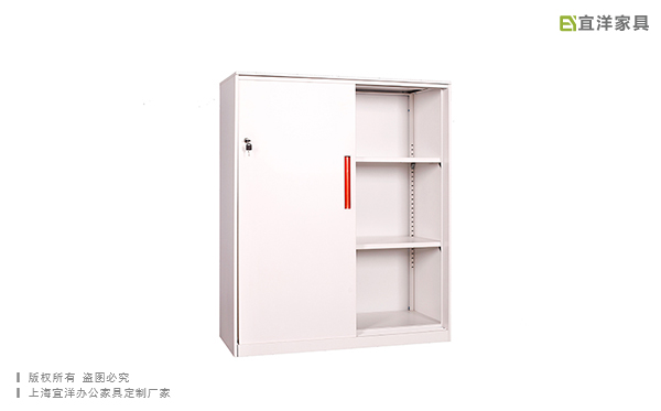 實木文件柜,定制玻璃茶水柜,西安辦公家具